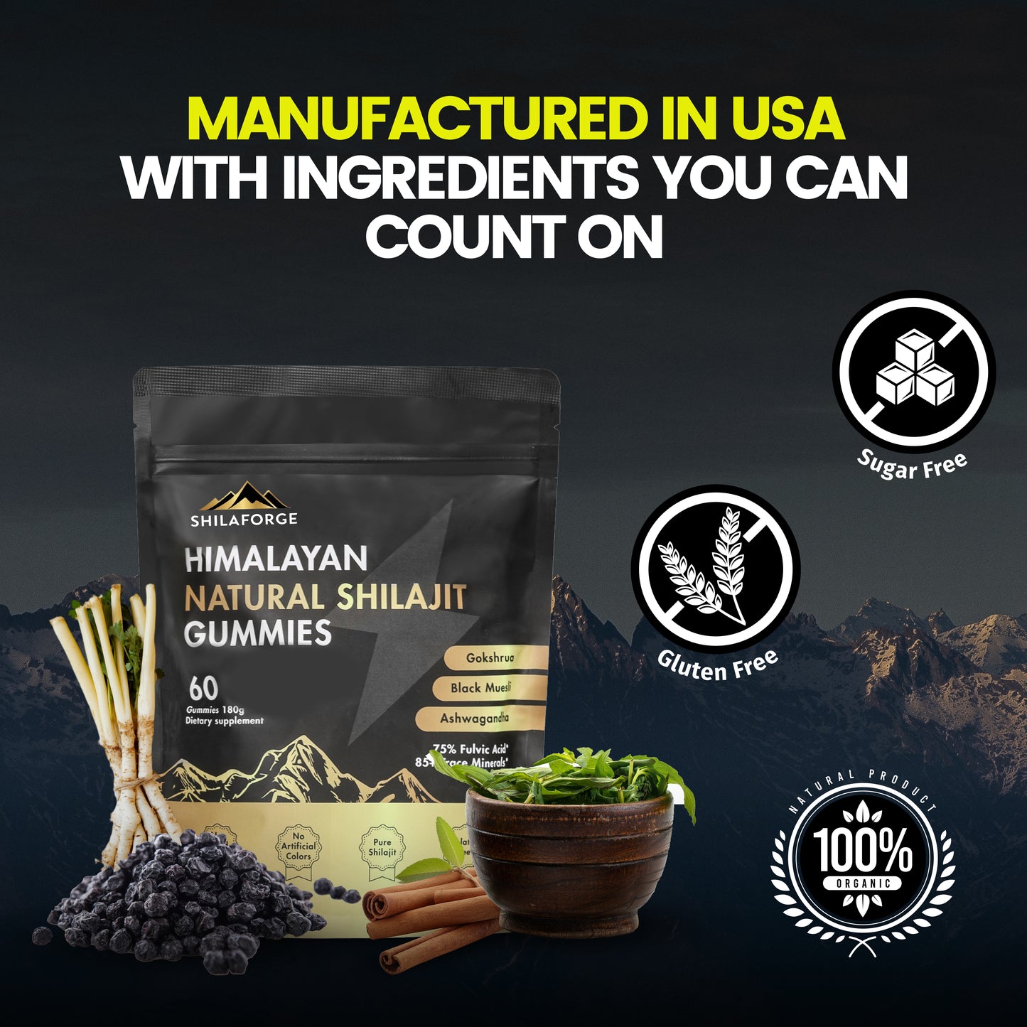 Shilaforge Shilajit Gummies