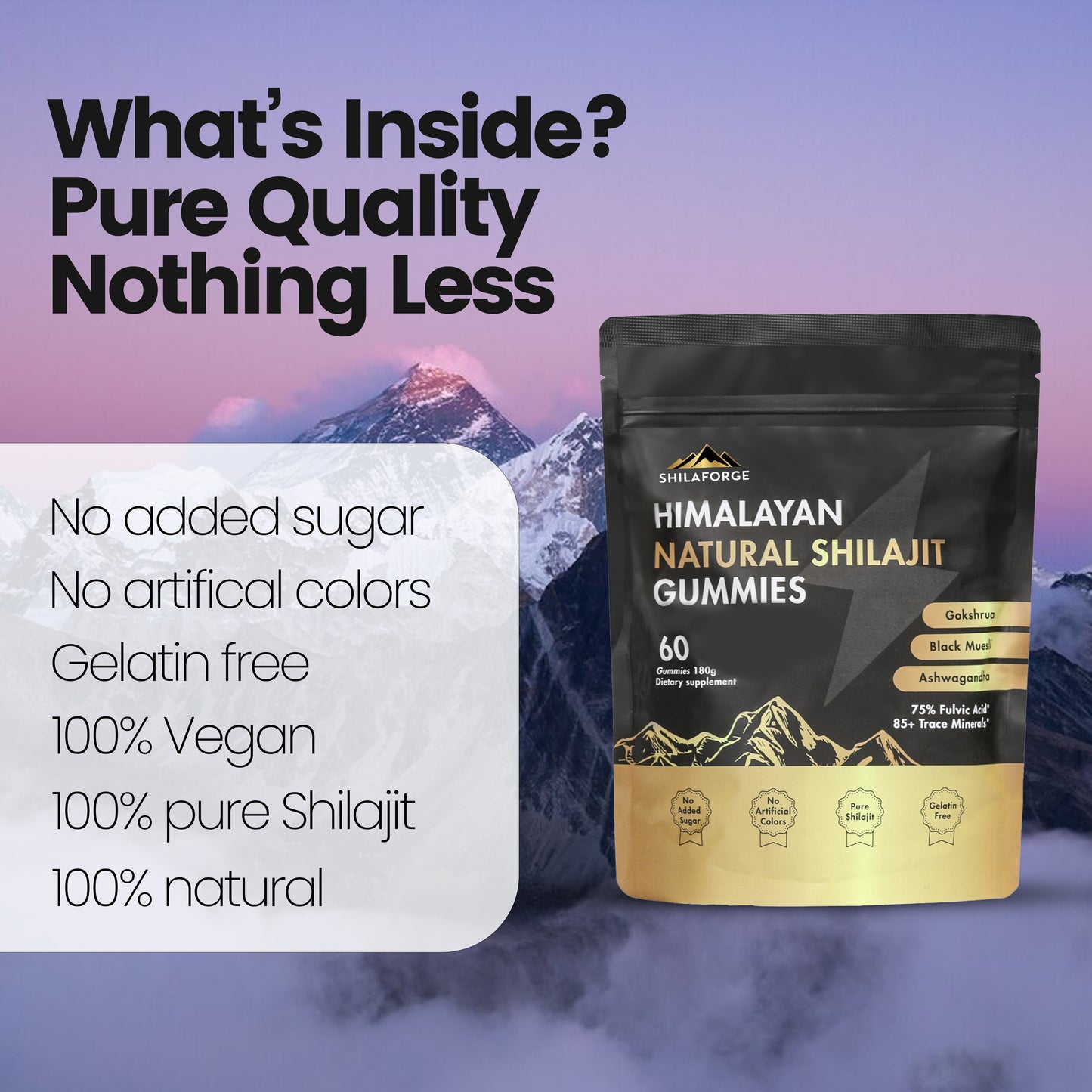 Shilaforge Shilajit Gummies